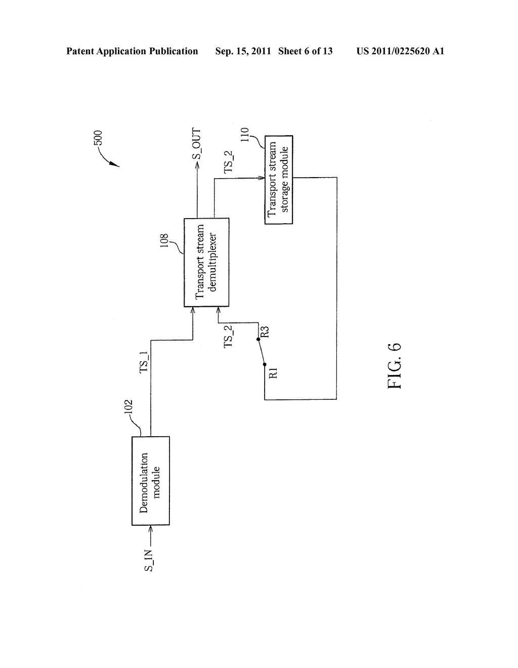 TRANSPORT STREAM PROCESSING APPARATUS CAPABLE OF STORING TRANSPORT STREAM     BEFORE THE TRANSPORT STREAM IS DESCRAMBLED AND THEN DESCRAMBLING THE     STORED TRANSPORT STREAM FOR PLAYBACK - diagram, schematic, and image 07