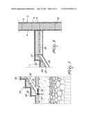 BUILDING STRUCTURE PROVIDED WITH VERTICAL WALLS COMPRISING A THERMOPLASTIC     POLYMER diagram and image