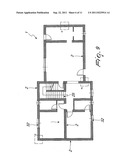 BUILDING STRUCTURE PROVIDED WITH VERTICAL WALLS COMPRISING A THERMOPLASTIC     POLYMER diagram and image