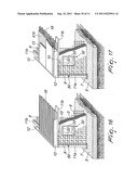 BUILDING STRUCTURE PROVIDED WITH VERTICAL WALLS COMPRISING A THERMOPLASTIC     POLYMER diagram and image