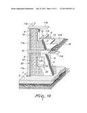 BUILDING STRUCTURE PROVIDED WITH VERTICAL WALLS COMPRISING A THERMOPLASTIC     POLYMER diagram and image