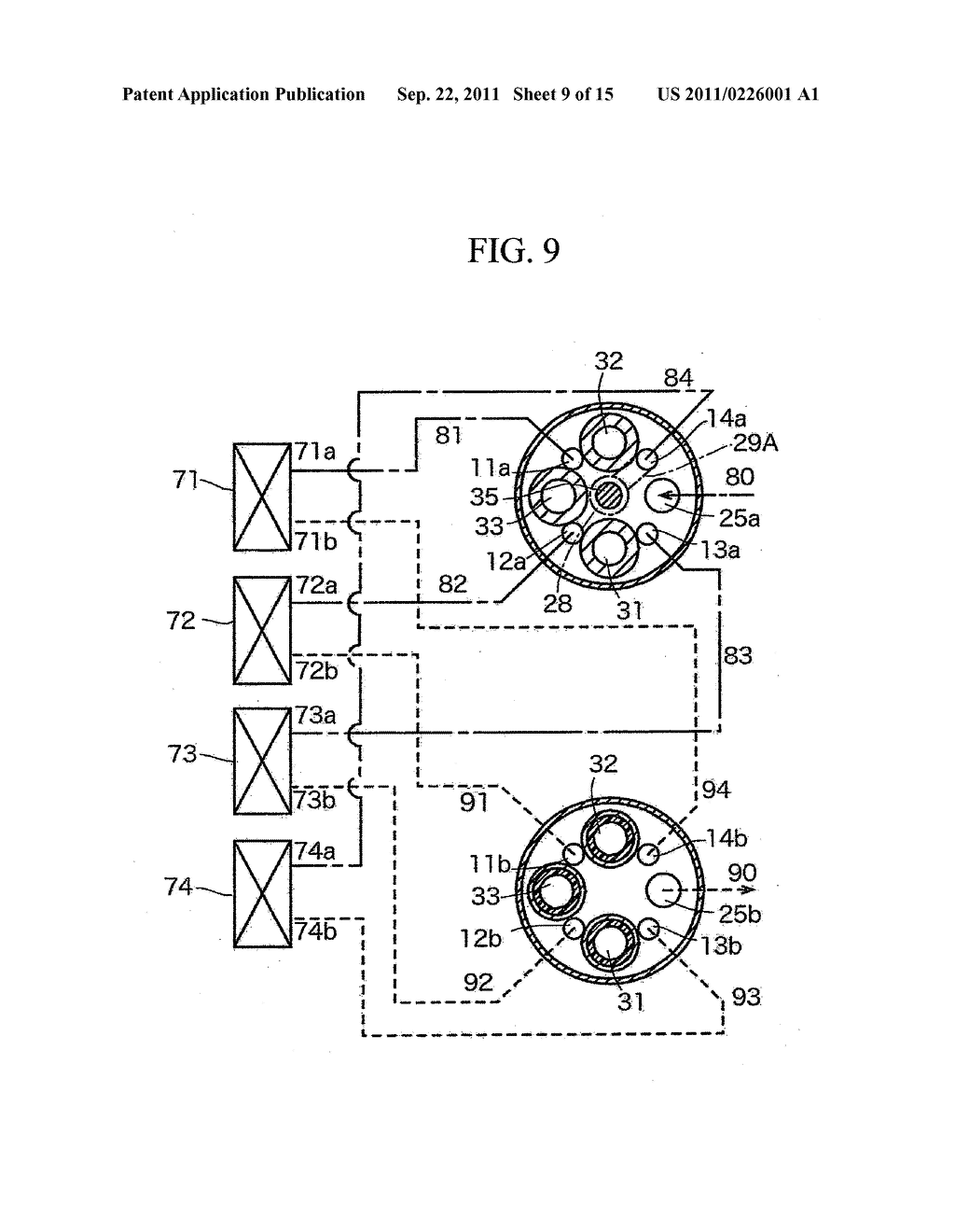 CHANNEL SWITCHING VALVE AND HEAT PUMP SYSTEM USING THE SAME - diagram, schematic, and image 10