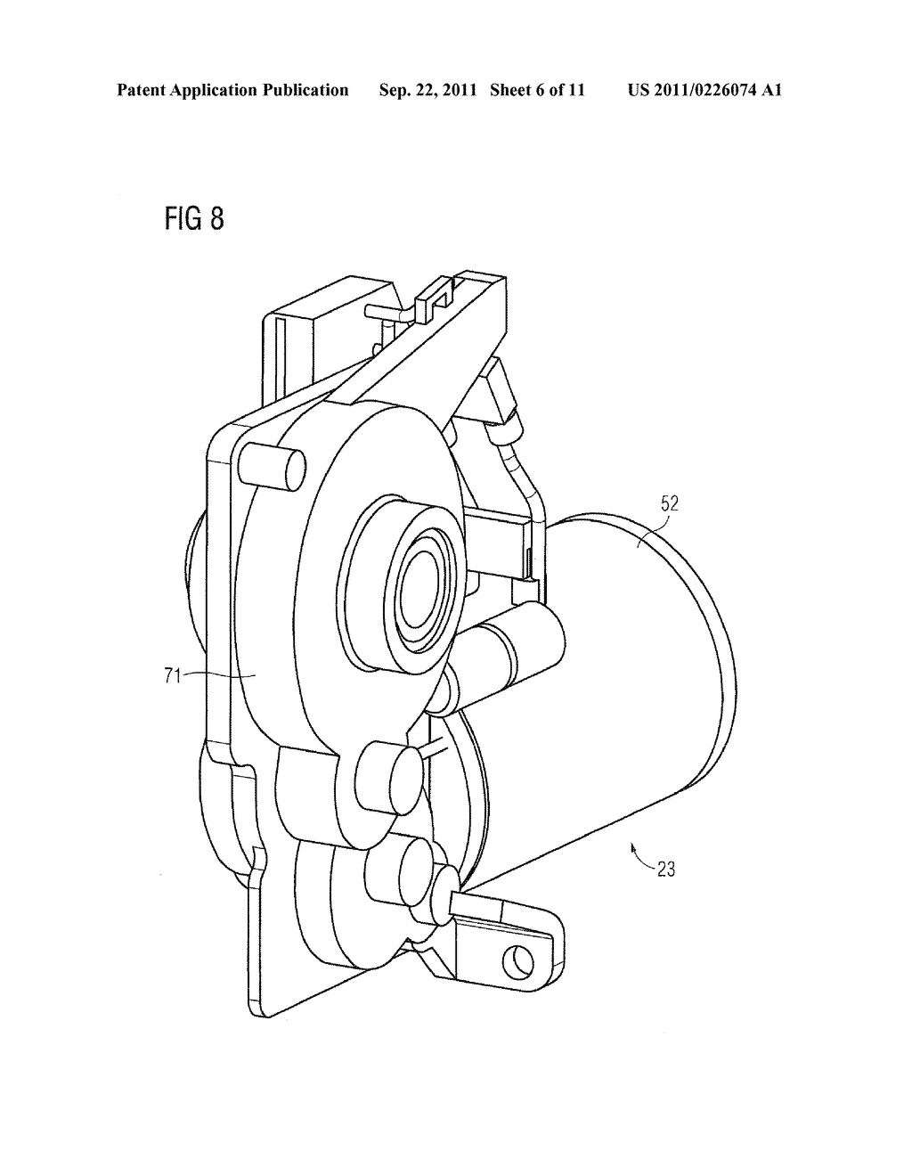 DRIVE APPARATUS FOR A TENSIONING SHAFT OF A SPRING ENERGY DRIVE OF AN     ELECTRIC SWITCH AND ELECTRIC SWITCH WITH SUCH A DRIVE APPARATUS - diagram, schematic, and image 07