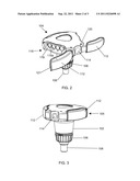 ERGONOMIC HANDLE WITH STORAGE  CHAMBER AND DRIVER INCORPORATING THE SAME diagram and image