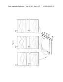 Method of producing a transparent polychromatic printed iridescent image diagram and image