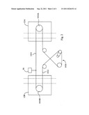 PASSENGER TRANSPORT INSTALLATION COMPRISING INDEPENDENT VEHICLES     TRAVELLING ON TRACKS AND HAULED BY CABLES, AND METHOD FOR TRANSPORTING     PASSENGERS diagram and image