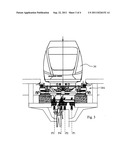 PASSENGER TRANSPORT INSTALLATION COMPRISING INDEPENDENT VEHICLES     TRAVELLING ON TRACKS AND HAULED BY CABLES, AND METHOD FOR TRANSPORTING     PASSENGERS diagram and image