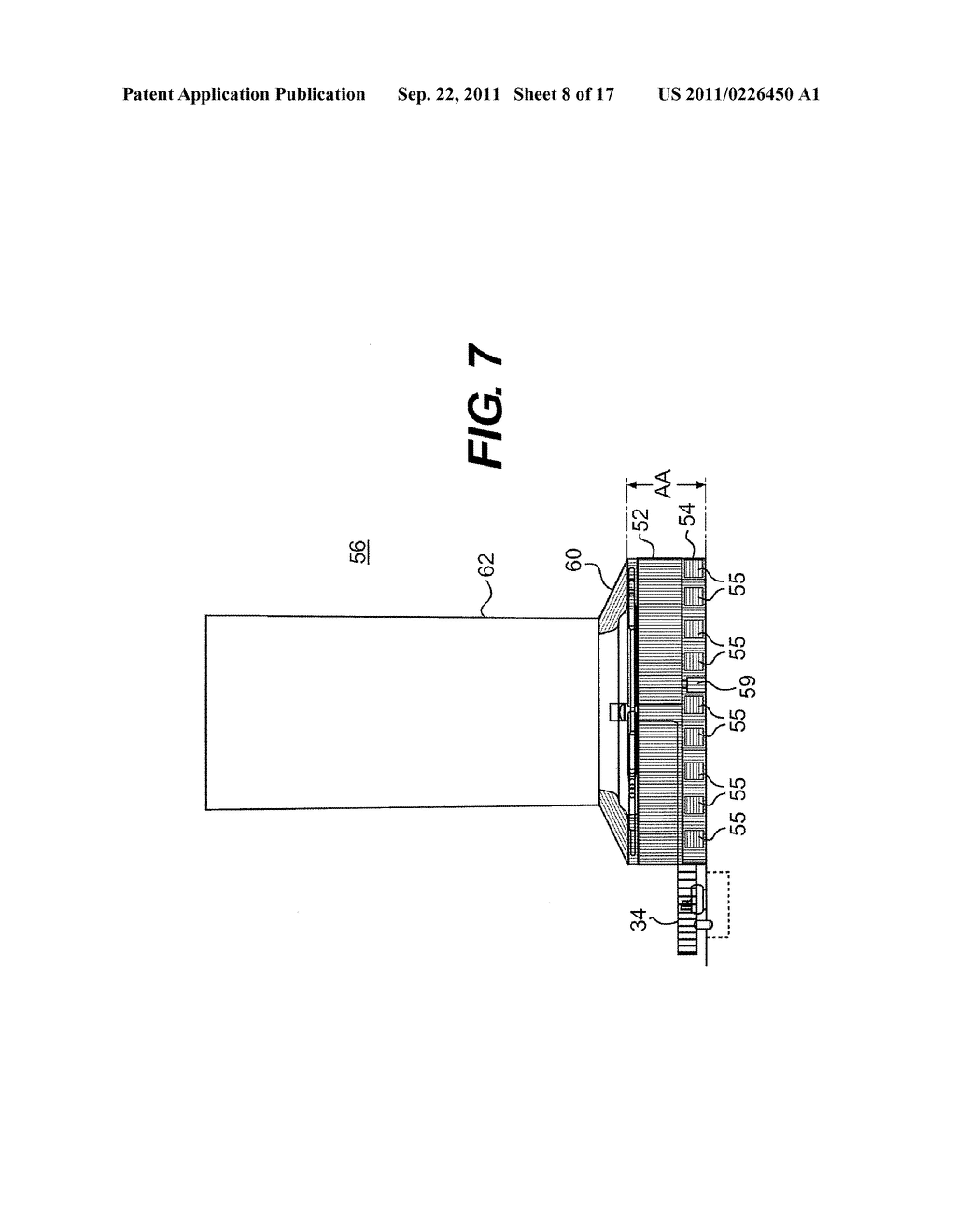 APPARATUS AND METHOD FOR A NATURAL DRAFT AIR COOLED CONDENSER COOLING     TOWER - diagram, schematic, and image 09