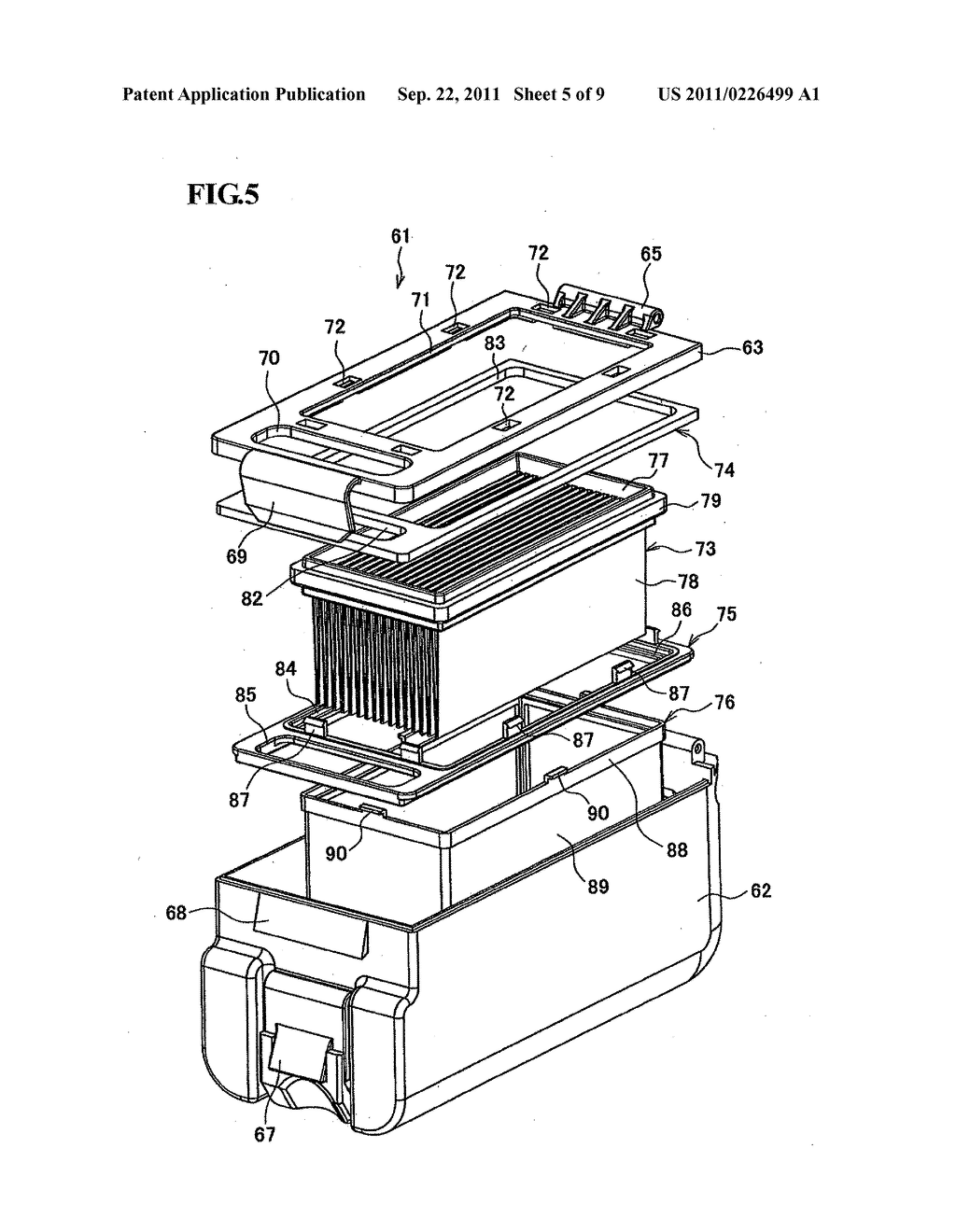 DUST COLLECTING DEVICE AND ELECTRIC TOOL EQUIPPED WITH DUST COLLECTING     DEVICE - diagram, schematic, and image 06