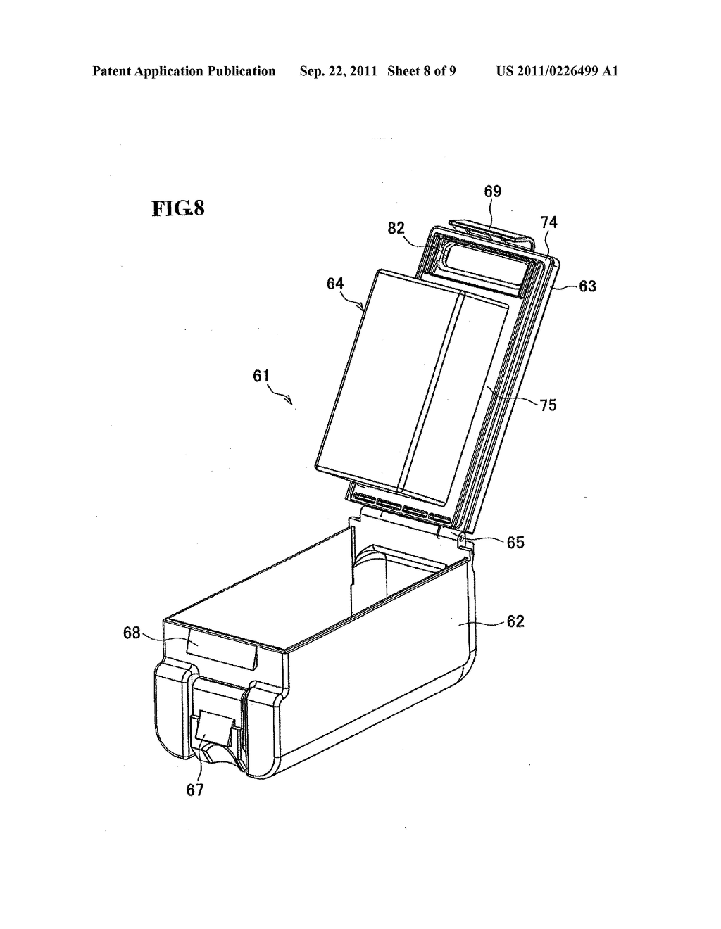 DUST COLLECTING DEVICE AND ELECTRIC TOOL EQUIPPED WITH DUST COLLECTING     DEVICE - diagram, schematic, and image 09