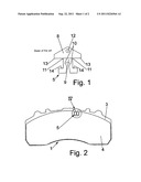 Device for Recognizing Wear of a Brake Pad of a Disc Brake, and Brake Pad     for a Disc Brake diagram and image