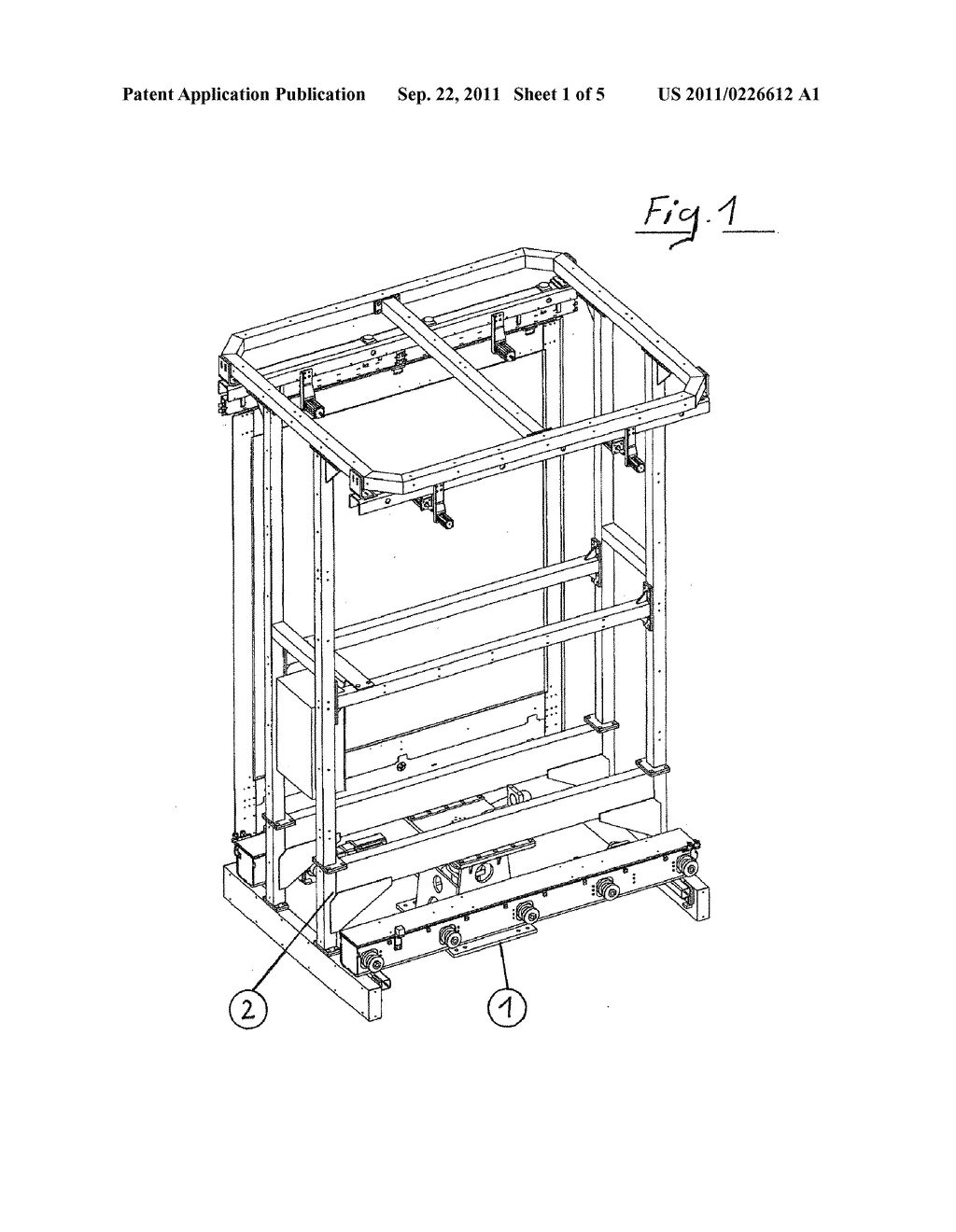 METHOD AND DEVICE FOR REVERSING THE FEEDING OF SPUTTER COATING SYSTEMS IN     CLEAN ROOMS - diagram, schematic, and image 02