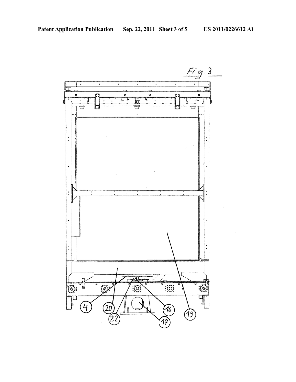 METHOD AND DEVICE FOR REVERSING THE FEEDING OF SPUTTER COATING SYSTEMS IN     CLEAN ROOMS - diagram, schematic, and image 04