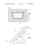 METHOD OF MAKING A CORE COMPRISING AN ENVELOPE CONTAINING GRANULAR AND/OR     POWDERY PRODUCTS, DEVICE AND CORE OBTAINED diagram and image