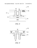 DIE STACKING WITH AN ANNULAR VIA HAVING A RECESSED SOCKET diagram and image