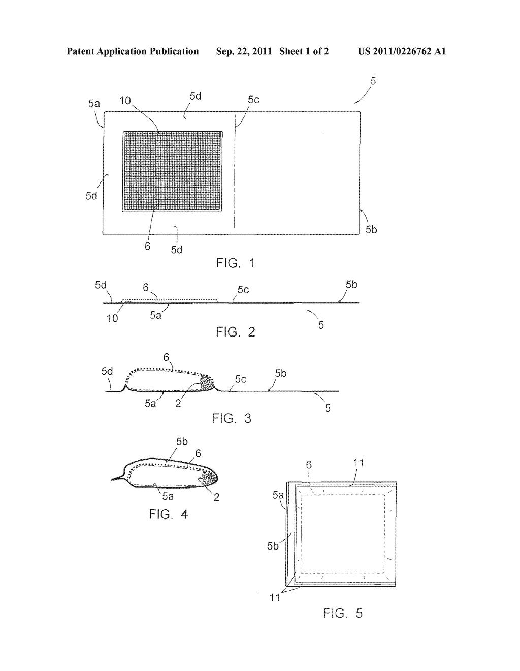 STERILE PACKING AND STERILIZATION METHOD USING THIS PACKING - diagram, schematic, and image 02