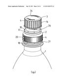 CLOSURE FOR SCREWING ON A CONTAINER diagram and image