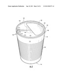 CONTAINER ASSEMBLY WITH STRAINER diagram and image