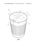 CONTAINER ASSEMBLY WITH STRAINER diagram and image