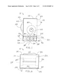 TOILET PAPER DISPENSER FOR COVERING WALL-MOUNTED PRE-EXISTING TOILET PAPER     ROLLER AND AUTOMATING HANDS-FREE TOILET PAPER EXTRACTION THEREFROM diagram and image