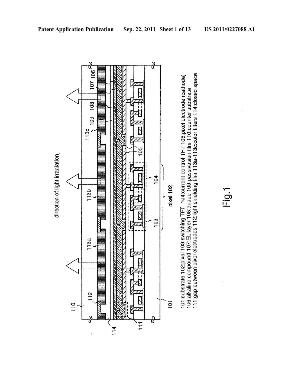 EL Display Device and Method for Manufacturing the Same - diagram, schematic, and image 02