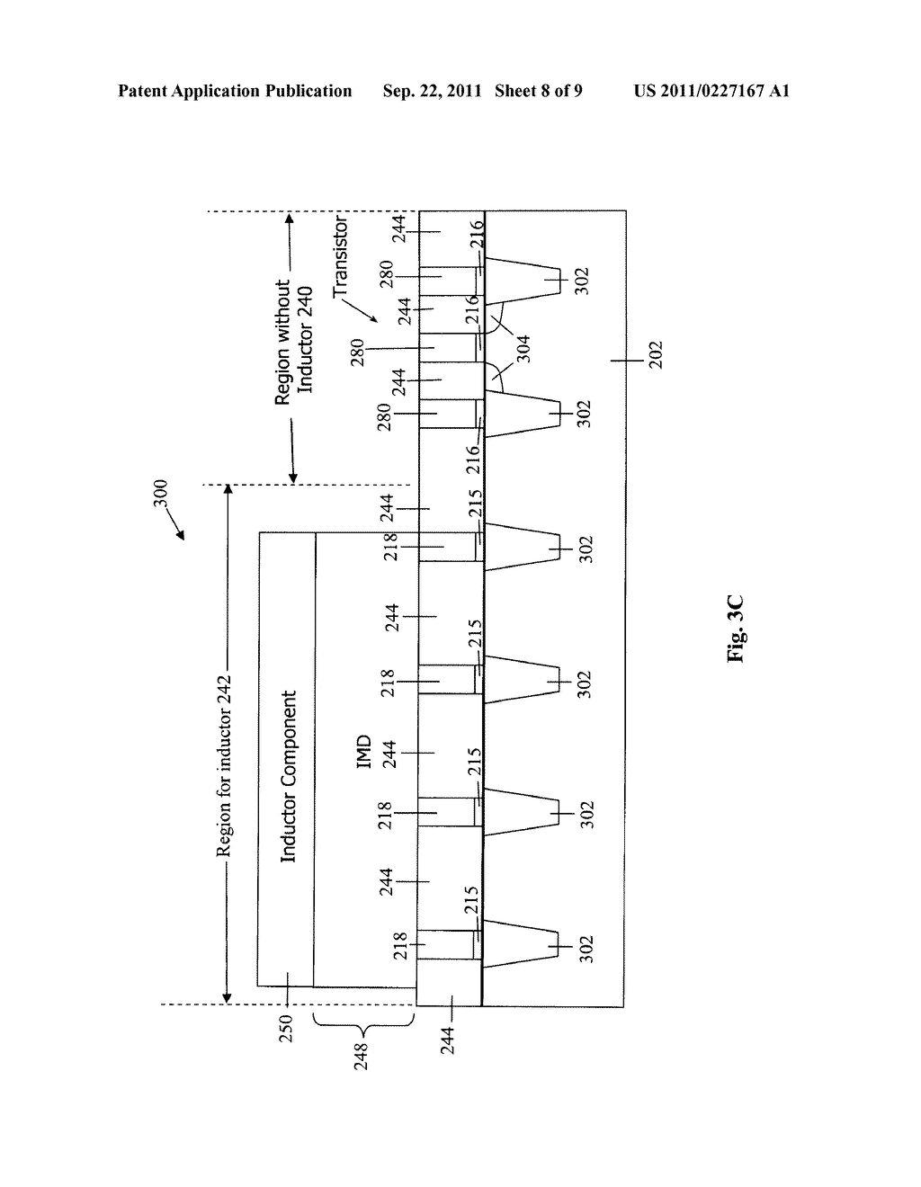 REDUCED SUBSTRATE COUPLING FOR  INDUCTORS IN SEMICONDUCTOR DEVICES - diagram, schematic, and image 09