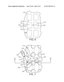 SEMICONDUCTOR CHIP WITH A ROUNDED CORNER diagram and image