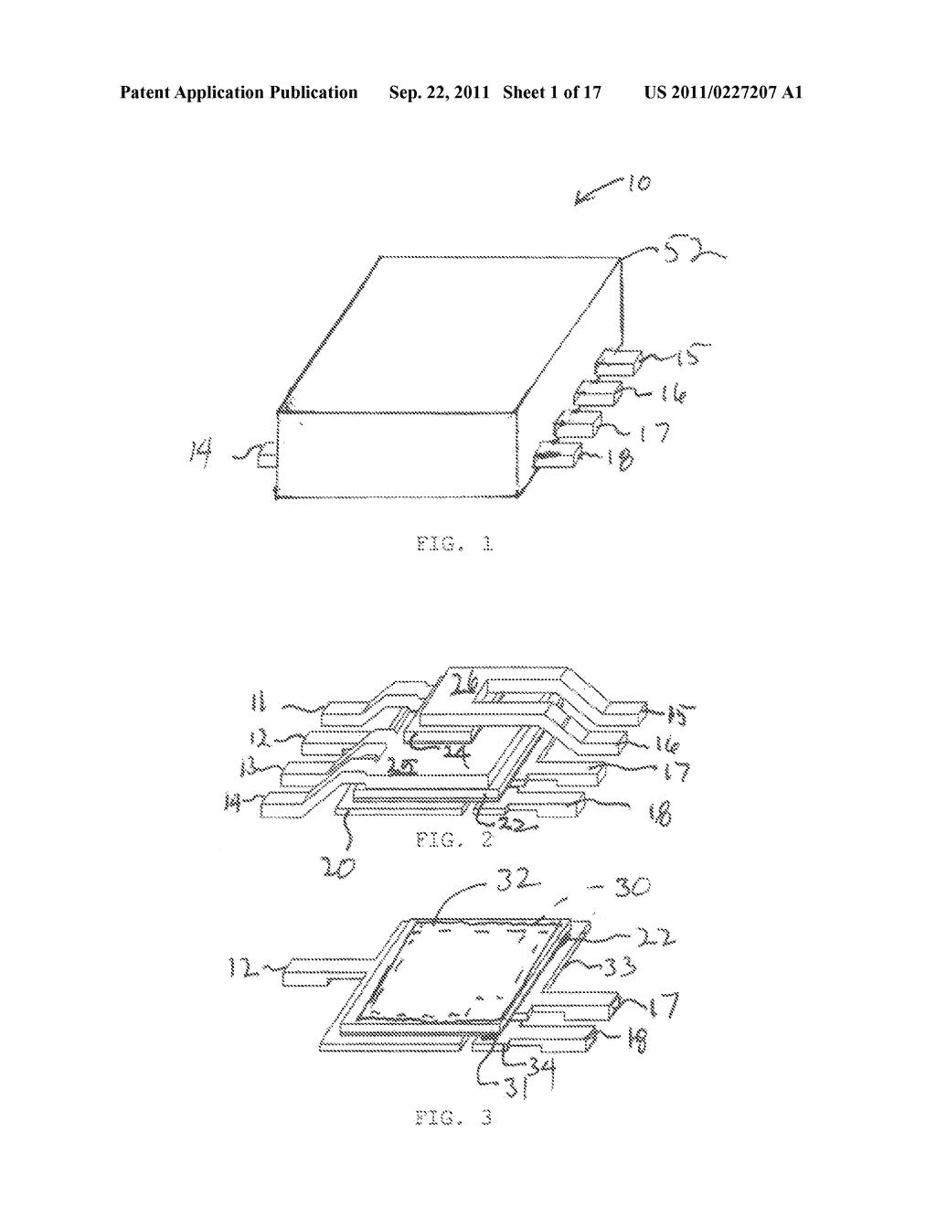 STACKED DUAL CHIP PACKAGE AND METHOD OF FABRICATION - diagram, schematic, and image 02