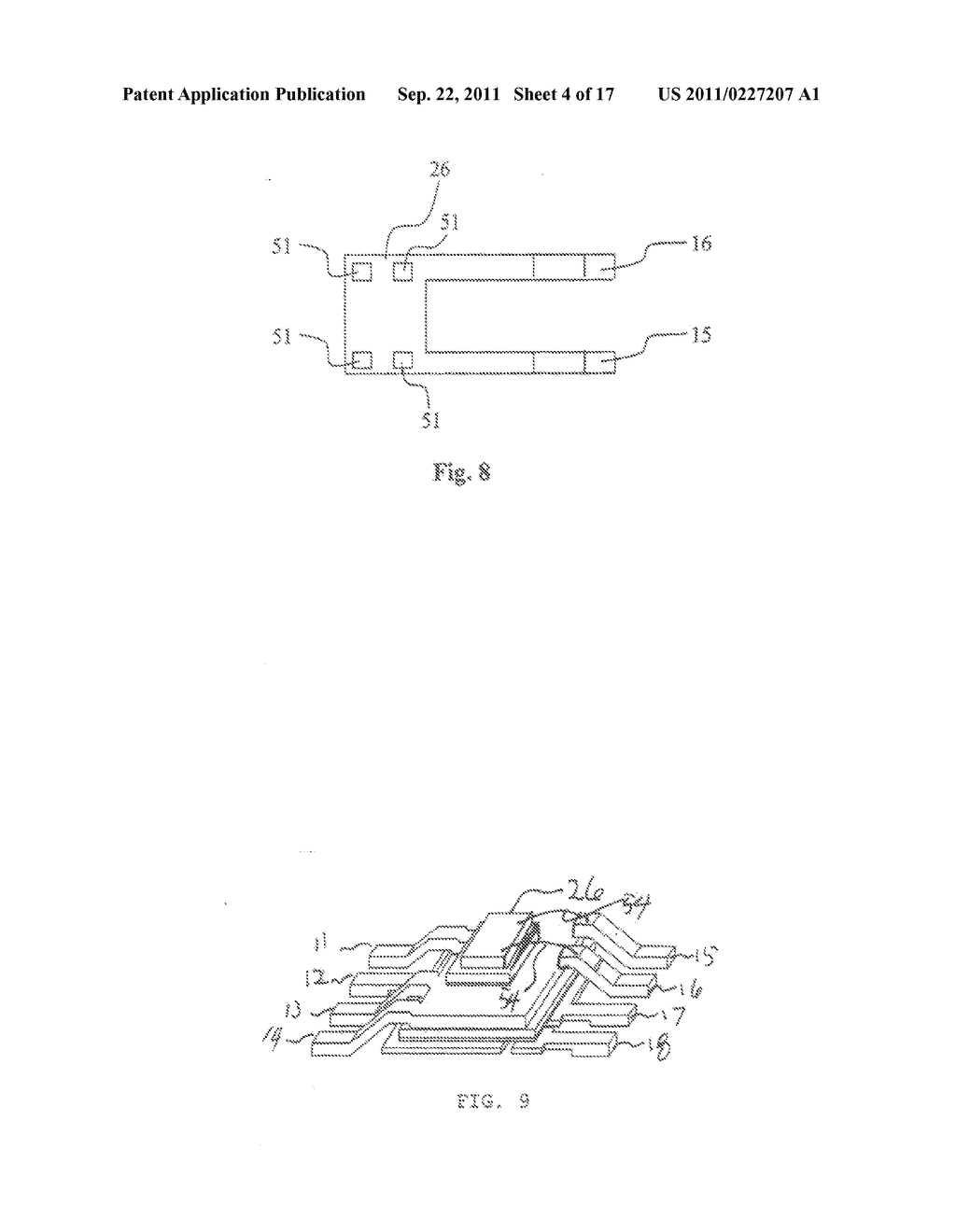 STACKED DUAL CHIP PACKAGE AND METHOD OF FABRICATION - diagram, schematic, and image 05