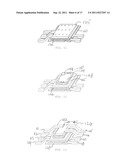 STACKED DUAL CHIP PACKAGE AND METHOD OF FABRICATION diagram and image