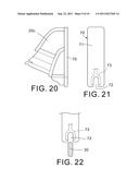 Replaceable jaw carriers of bar clamp with adaptable jaws diagram and image