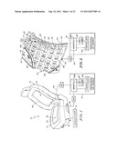 VEHICLE SEAT CUSHION WITH INTEGRATED VENTILATION diagram and image