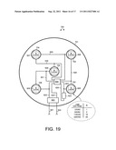 AC LED lamp involving an LED string having separately shortable sections diagram and image