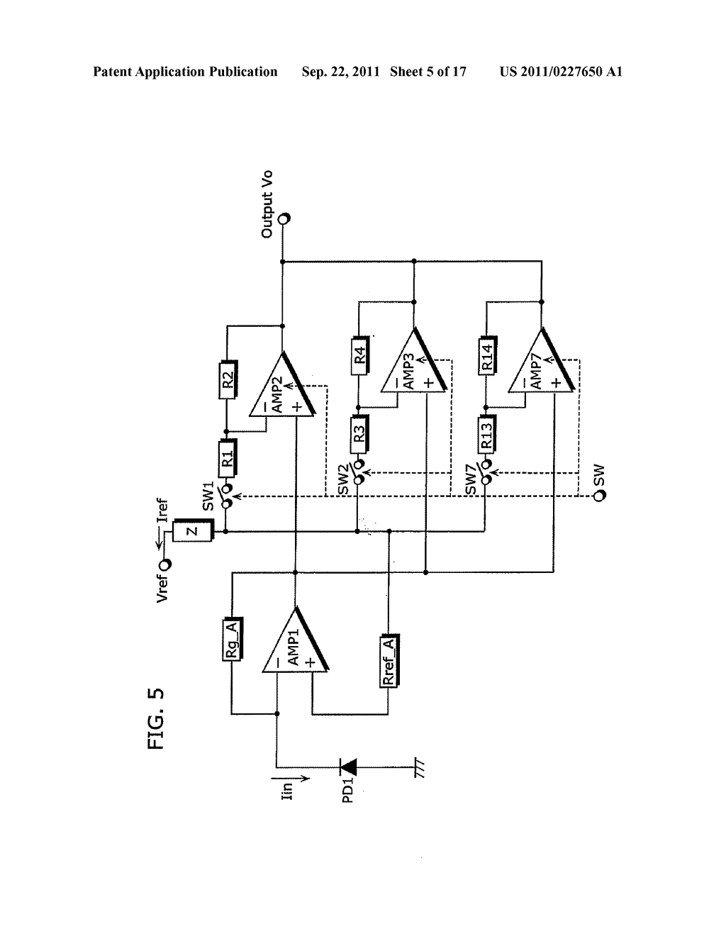 RECEIVED-LIGHT AMPLIFYING CIRCUIT AND OPTICAL DISC APPARATUS - diagram, schematic, and image 06