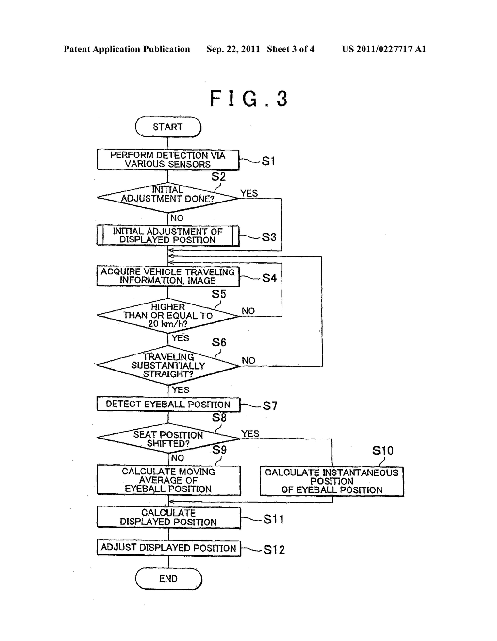 VEHICLE DISPLAY DEVICE AND DISPLAY METHOD - diagram, schematic, and image 04