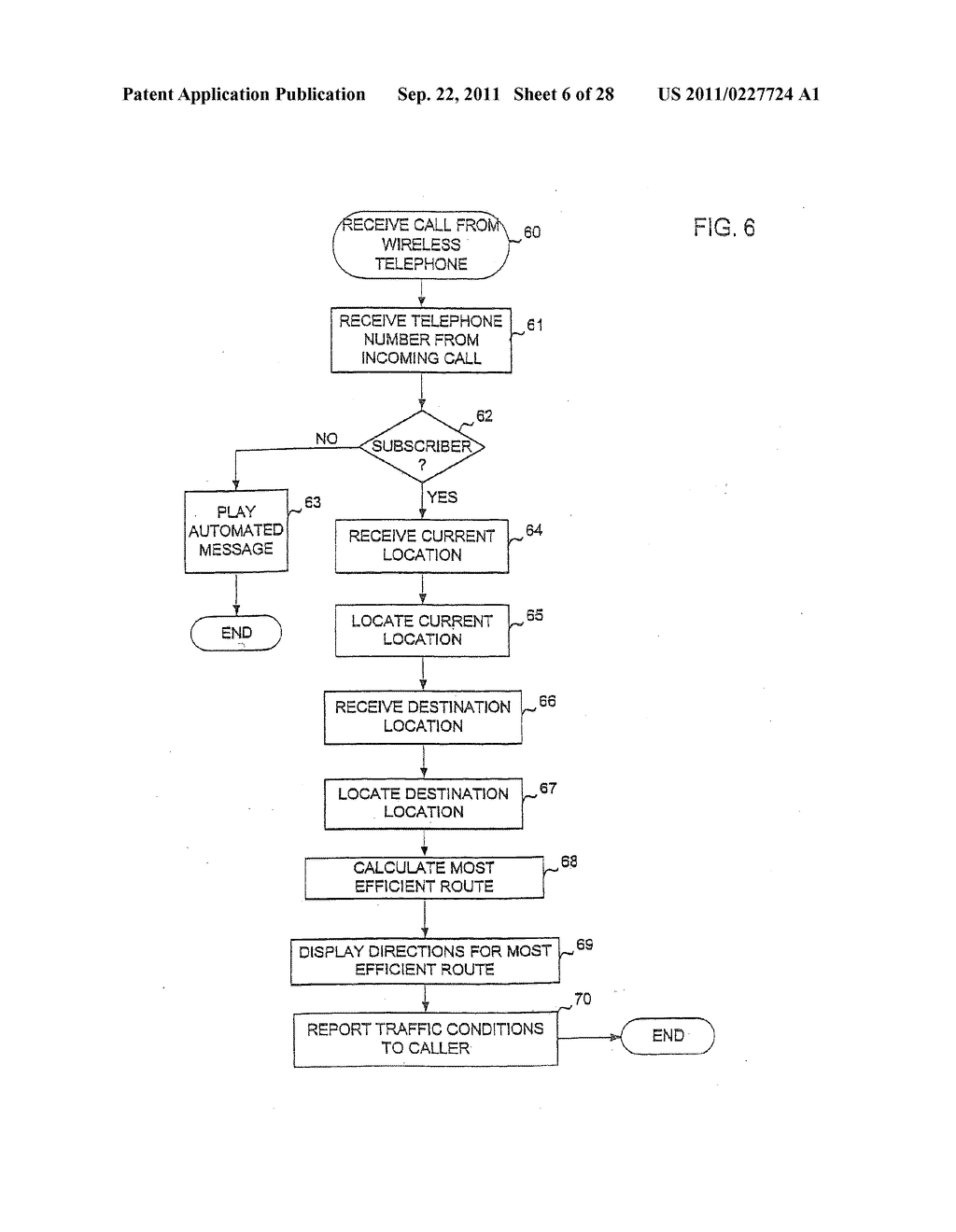 AUTOMATED LOCATION-INTELLIGENT TRAFFIC NOTIFICATION SERVICE SYSTEMS AND     METHODS - diagram, schematic, and image 07