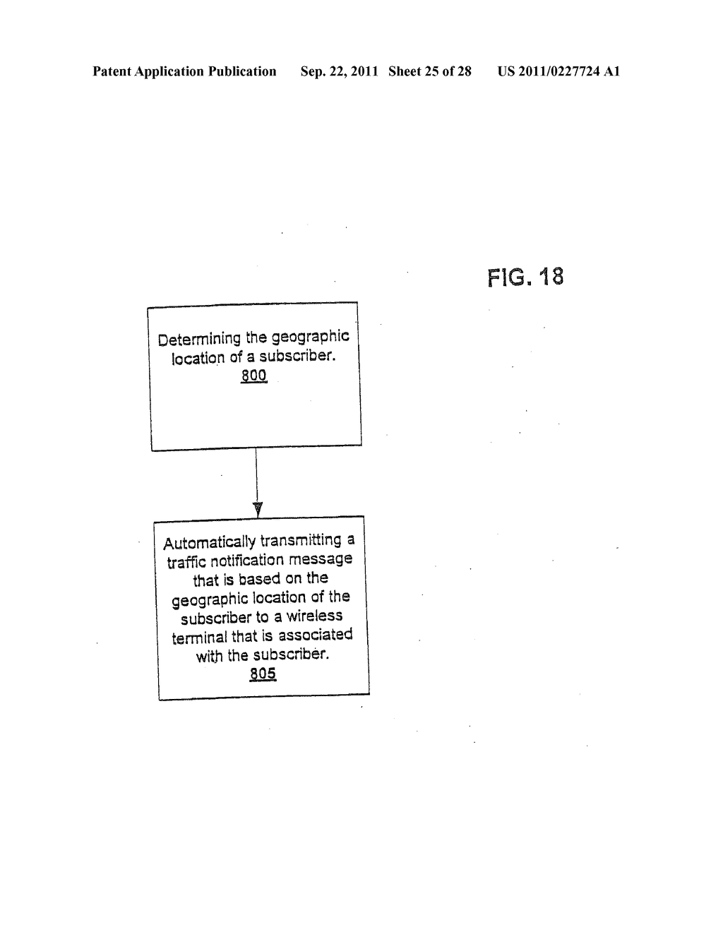 AUTOMATED LOCATION-INTELLIGENT TRAFFIC NOTIFICATION SERVICE SYSTEMS AND     METHODS - diagram, schematic, and image 26