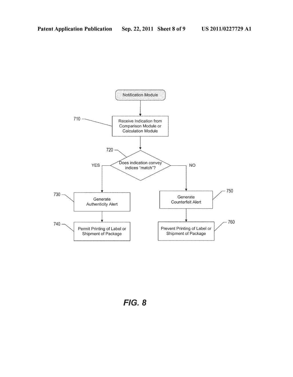 SYSTEMS AND METHODS FOR A SECURE SHIPPING LABEL - diagram, schematic, and image 09