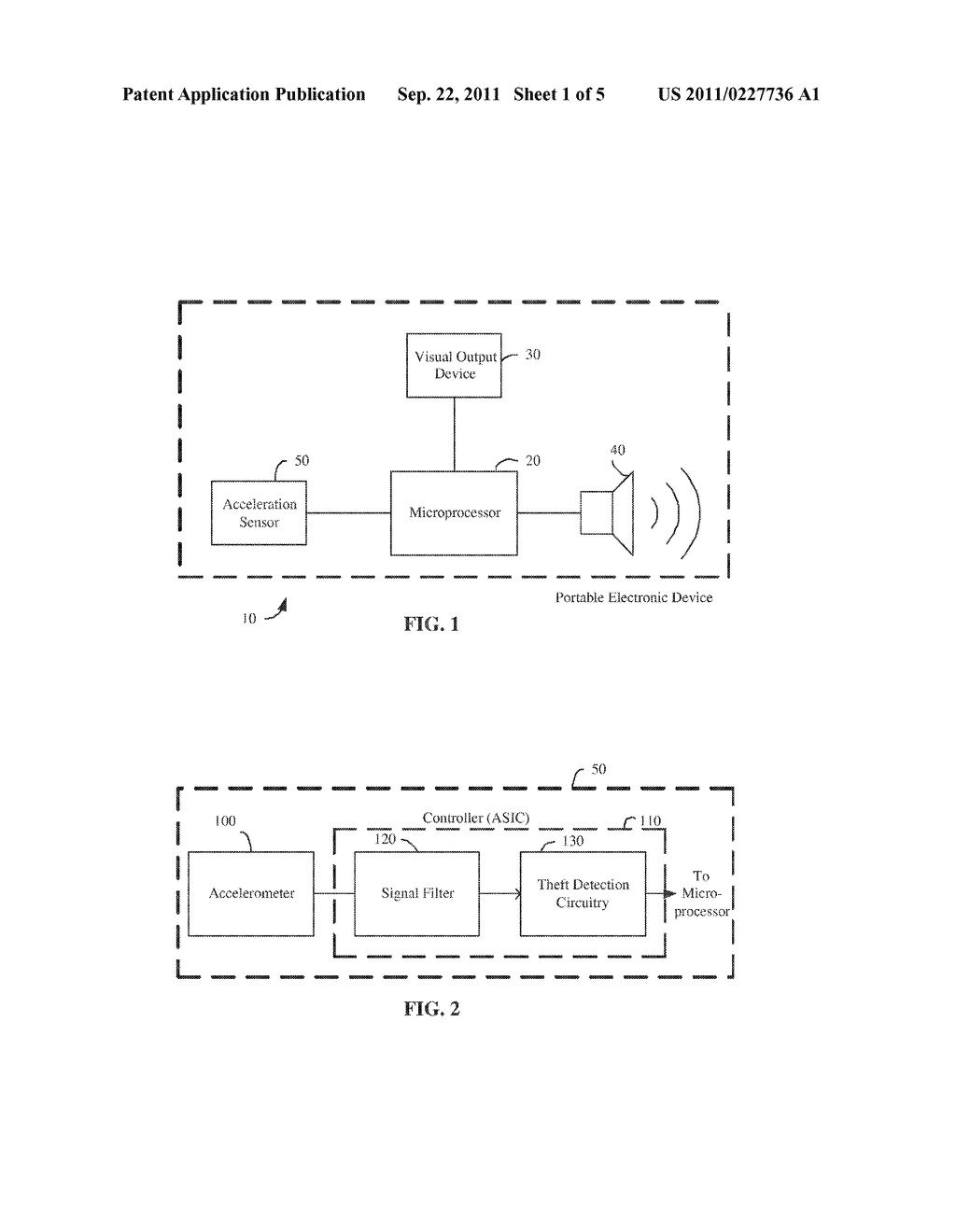 ACCELERATION-BASED THEFT DETECTION SYSTEM FOR PORTABLE ELECTRONIC DEVICES - diagram, schematic, and image 02