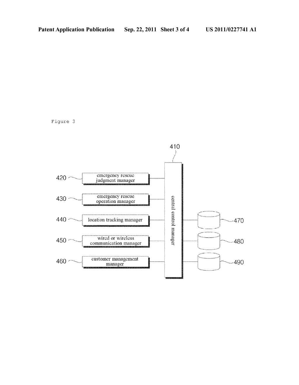 EMERGENCY RESCUE SYSTEM TRIGGERED BY EYE EXPRESSION RECOGNITION AND METHOD     FOR SAME - diagram, schematic, and image 04