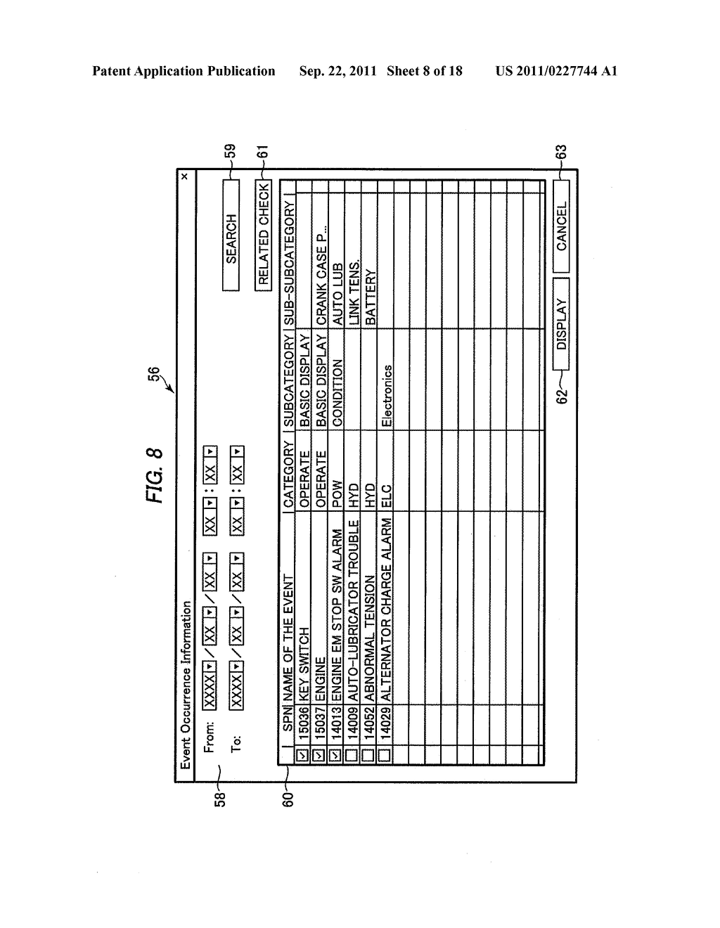 DIAGNOSTIC INFORMATION SUPPLY APPARATUS FOR CONSTRUCTION MACHINE - diagram, schematic, and image 09