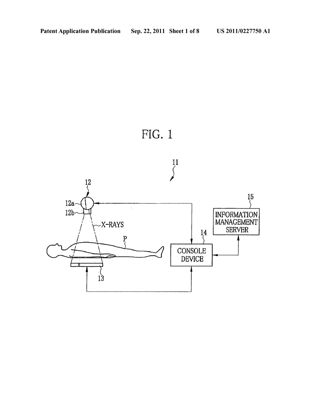 Radiation imaging system having radiation imaging cassette and console     device, and radiation imaging program - diagram, schematic, and image 02