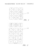 Telephone Keypad with Quad Directional Keys diagram and image