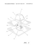 Telephone Keypad with Quad Directional Keys diagram and image