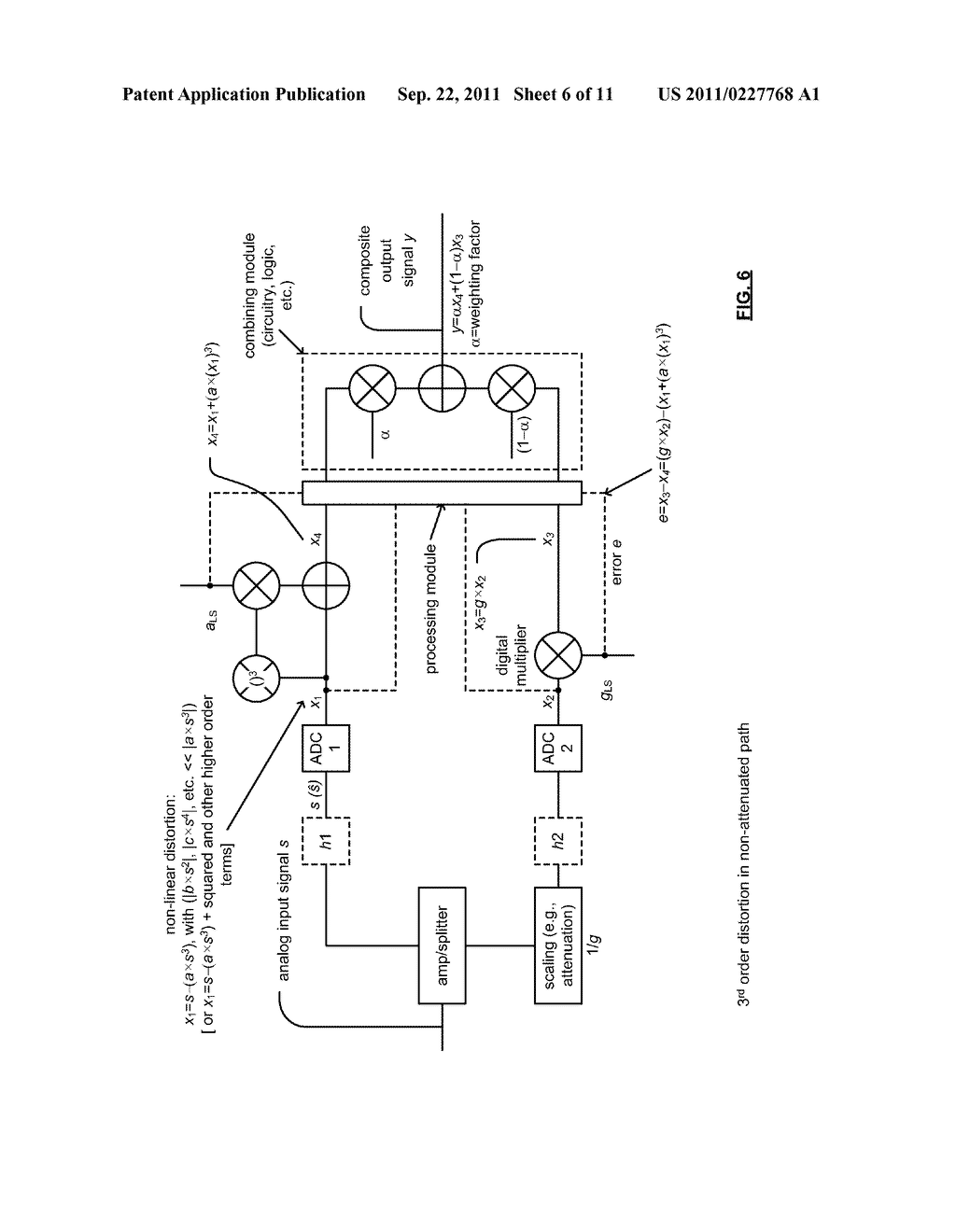 Imbalance and distortion cancellation for composite analog to digital     converter (ADC) - diagram, schematic, and image 07