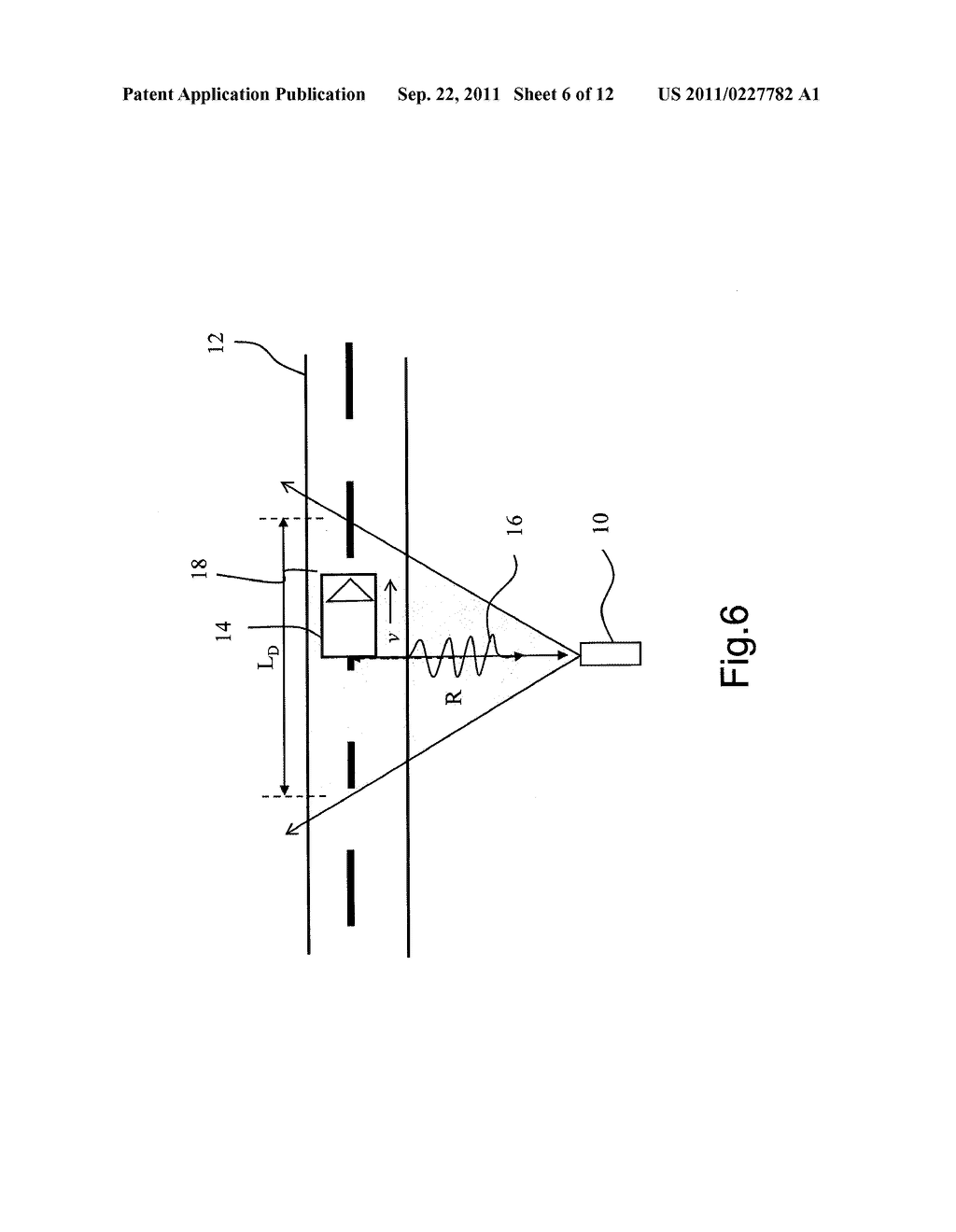 METHOD FOR DETECTING A VEHICLE TYPE, A VEHICLE SPEED AND WIDTH OF A     DETECTING AREA BY A VEHICLE RADAR SENSOR - diagram, schematic, and image 07