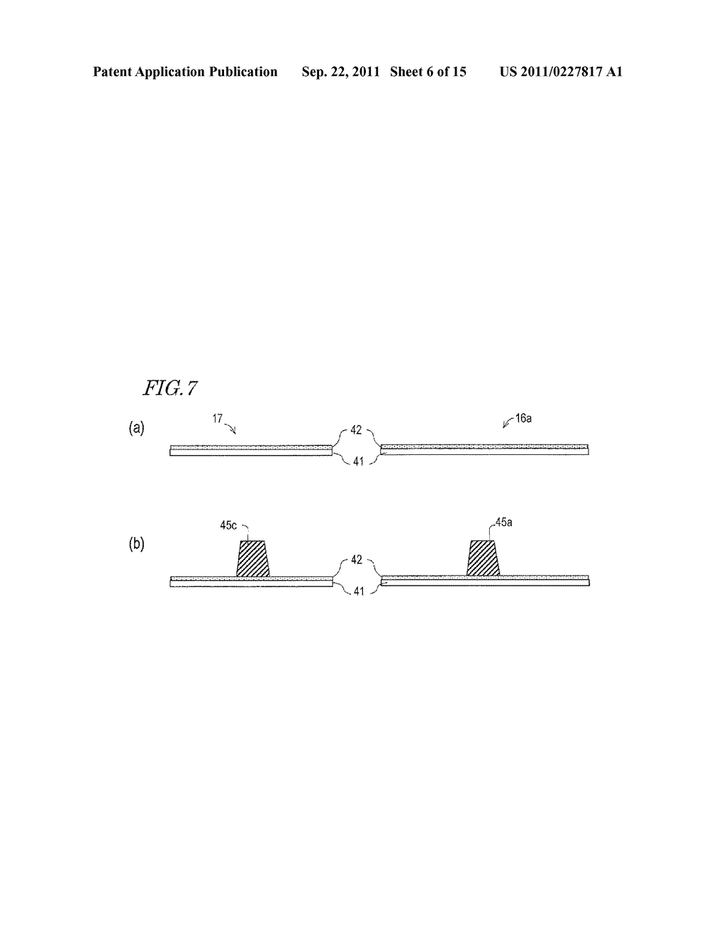 LIQUID CRYSTAL DISPLAY DEVICE AND METHOD FOR MANUFACTURING LIQUID CRYSTAL     DISPLAY DEVICE TFT SUBSTRATE - diagram, schematic, and image 07