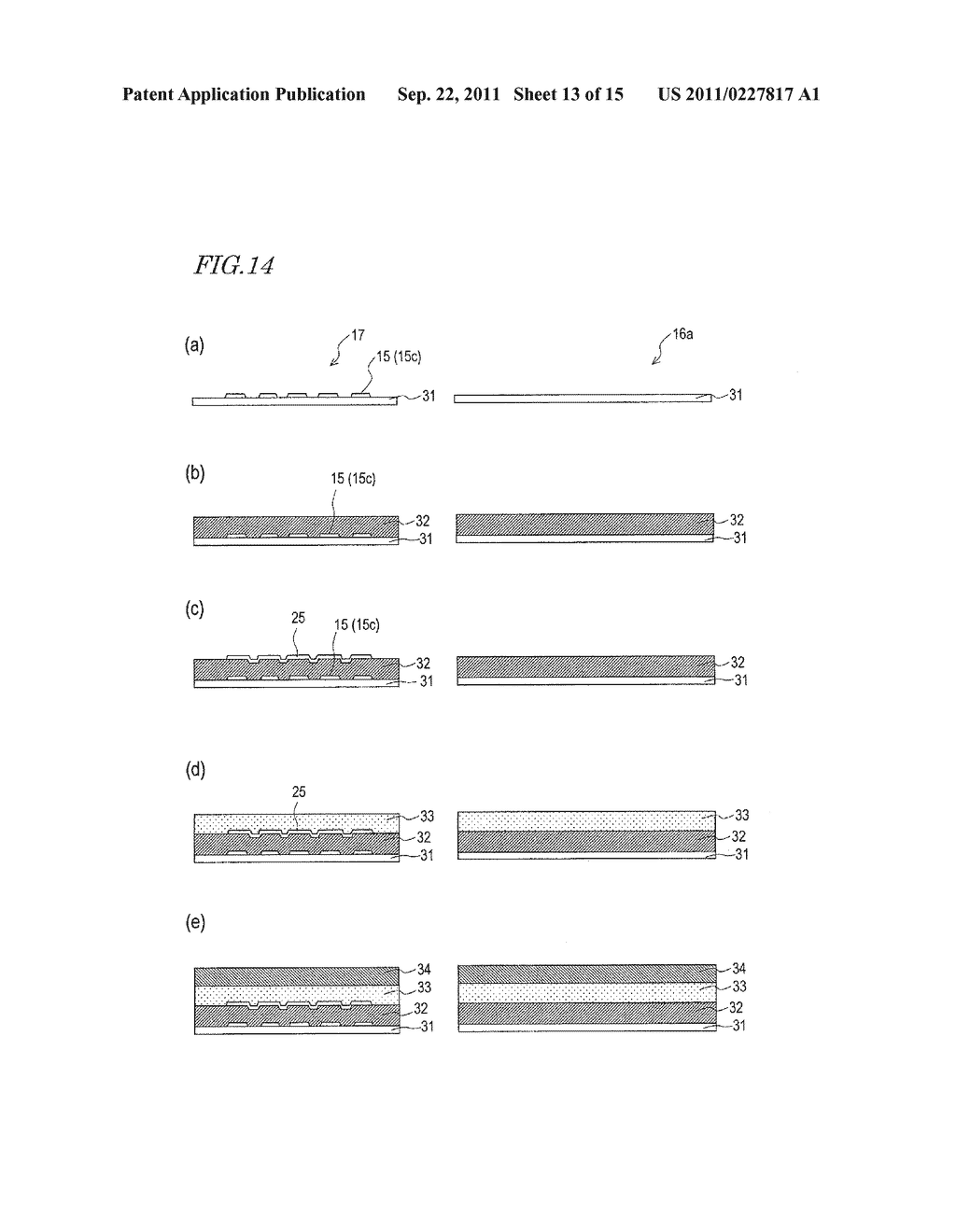 LIQUID CRYSTAL DISPLAY DEVICE AND METHOD FOR MANUFACTURING LIQUID CRYSTAL     DISPLAY DEVICE TFT SUBSTRATE - diagram, schematic, and image 14