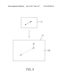 METHOD FOR CONTROLLING AN ELECTRONIC DEVICE THAT INCLUDES A TOUCH PAD AND     A DISPLAY SCREEN, AND THE ELECTRONIC DEVICE diagram and image