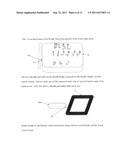 Self-service digital table-top menu ordering device diagram and image